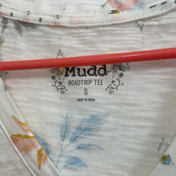 Mudd Floral Print Shirt Size Small - Picture 5 of 8